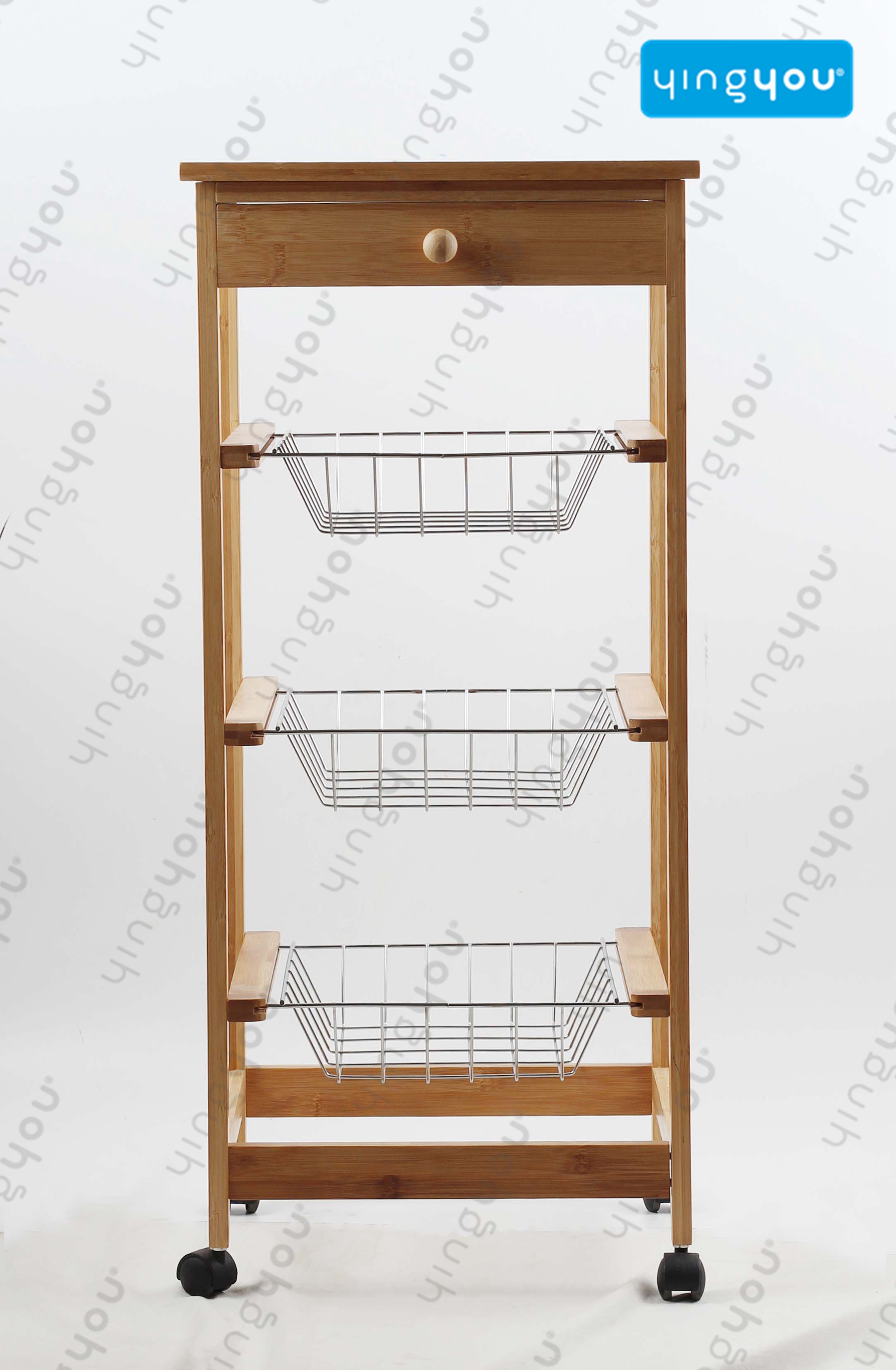 BAMBOO DINNING CART