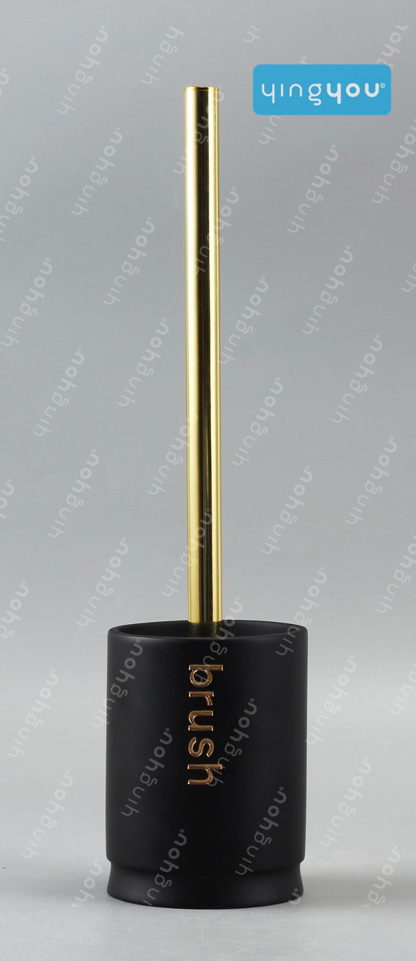 RESIN TOILET BRUSH WITH HOLDER